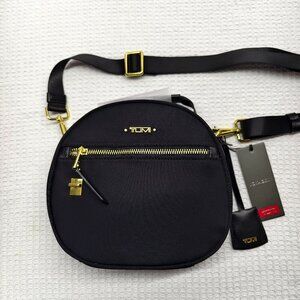 🧸NWT🧸TUMI Voyageur Crossbody Bag | Gold Hardware + Removable Shoulder Strap